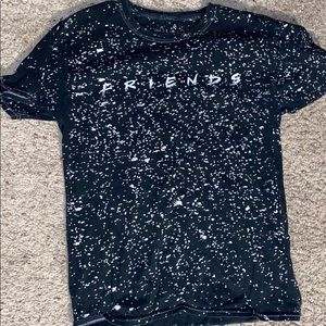 FRIENDS splatter paint shirt